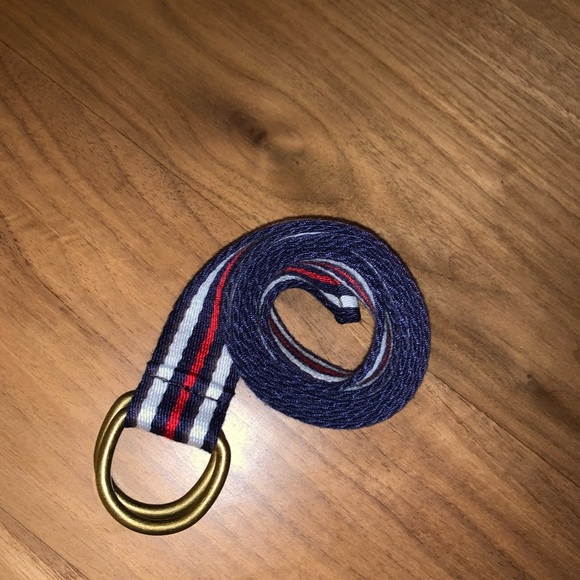 LA Hearts Navy & Red webbed belt from PacSun - Picture 3 of 3